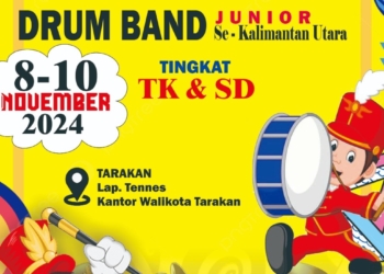 PDBI Kaltara Gelar Open Tournamen Drum Band Junior se-Kaltara