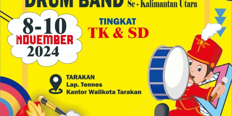 PDBI Kaltara Gelar Open Tournamen Drum Band Junior se-Kaltara