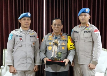 Kapolda Terima Kepulangan Dua Personel Polda Kaltara dari Misi Perdamaian di Afrika Tengah