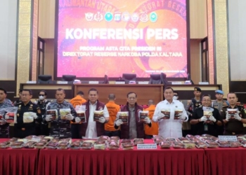 Operasi Bersama Gagalkan Penyelundupan 150 Kg Sabu, Polda Kaltara Ungkap 1 Jaringan Internasional