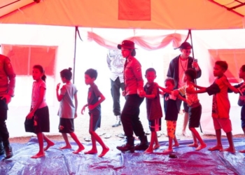 Polri Kirim Tim Pemulihan Trauma Korban Terdampak Erupsi Gunung Lewotobi