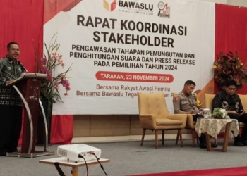 Gelar Rakor Bersama Stakeholder, Bawaslu Kaltara Ajak Masyarakat Kawal Pilkada