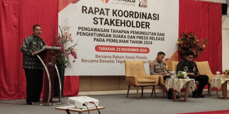 Gelar Rakor Bersama Stakeholder, Bawaslu Kaltara Ajak Masyarakat Kawal Pilkada