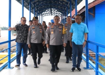 Kapolda dan Wakapolda Kaltara Antar Keberangkatan Brigjen Pol Golkar Pangarso Rahardjo Winarsadi