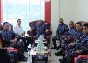 Perkuat Sinergitas, Kapolda Silaturahmi ke Kantor Kabinda Kaltara