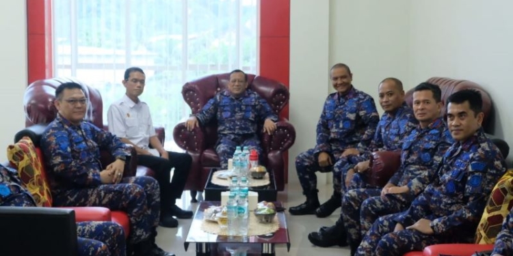 Perkuat Sinergitas, Kapolda Silaturahmi ke Kantor Kabinda Kaltara