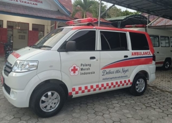 Terima 1 Unit Ambulance, PMI Tarakan Apresiasi Bantuan Bank Indonesia untuk Kemanusiaan