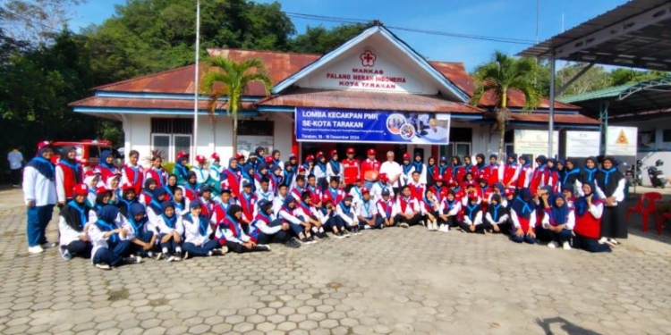 Tutup Lomba Kecakapan PMR, Ketua PMI Tarakan Pesan Terus Belajar