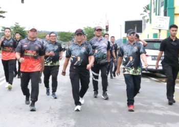 Kapolda Kaltara Meriahkan Lomba Maharajalila Run