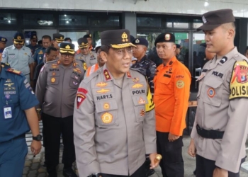 Kapolda Kaltara Pantau Pos Pengamanan Nataru di Tarakan