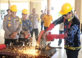 Kapolda Kaltara Pimpin Pemusnahan Senpi Rakitan, Wujud Komitmen Bersama Masyarakat Dukung Stabilitas Keamanan