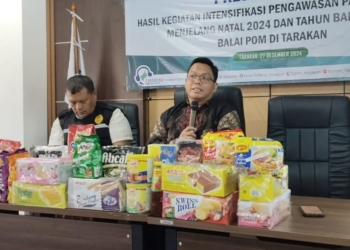 Balai POM di Tarakan Temukan 7.166 Pcs Produk Tanpa Izin Edar
