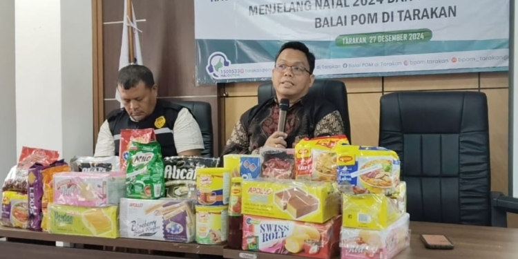 Balai POM di Tarakan Temukan 7.166 Pcs Produk Tanpa Izin Edar