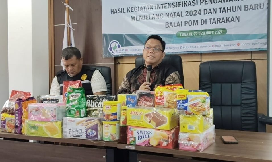 Balai POM di Tarakan Temukan 7.166 Pcs Produk Tanpa Izin Edar