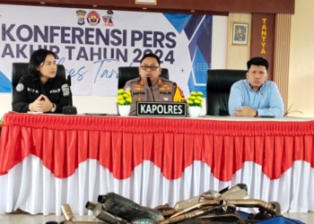 Polres Tarakan Rilis Penanganan Kasus 2024. Ini Hasilnya