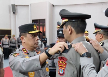 Kapolda Kaltara Pimpin Sertijab Sejumlah Pejabat Utama Polda Kaltara