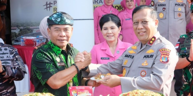 Polda Kaltara Terima Surprise dari Gubernur Kaltara dan Unsur TNI