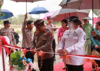 Kapolda Kaltara Resmikan Gedung Pelayanan SKCK Polres Tana Tidung