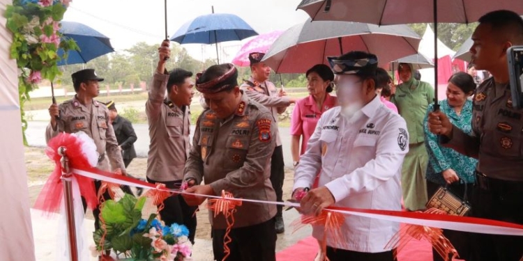 Kapolda Kaltara Resmikan Gedung Pelayanan SKCK Polres Tana Tidung