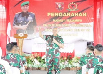 Awali Tugas, Pangdam VI/Mulawarman Kunjungi Kodim 0907/Tarakan