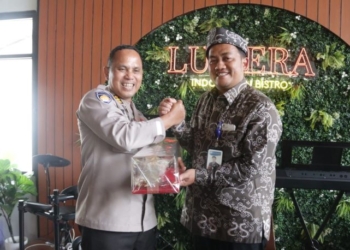 Kabid Keuangan Polda Kaltara Hadiri Kenal Pamit Kepala Perwakilan BI Provinsi Kaltara