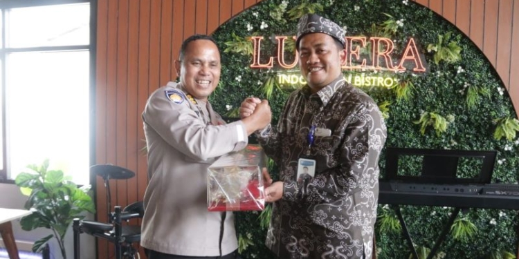 Kabid Keuangan Polda Kaltara Hadiri Kenal Pamit Kepala Perwakilan BI Provinsi Kaltara