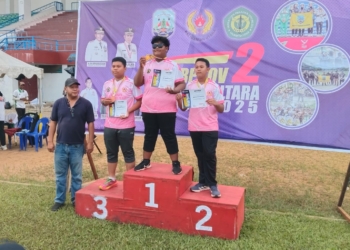 Kontingen Tarakan Juara Umum Kejurprov Panahan II Kaltara