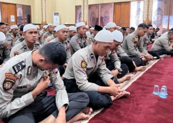 Binrohtal Polda Kaltara, Upaya Memperkuat Mental dan Spiritual Anggota Polri