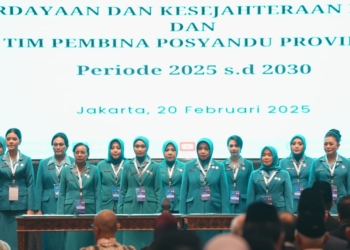 Tri Tirto Karnavian Lantik Hj. Rahmawati Zainal Menjadi Ketua TP PKK Kaltara