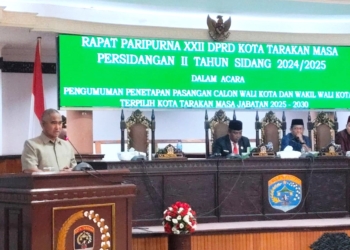 DPRD Umumkan Khairul – Ibnu Saud Wali Kota dan Wakil Wali Kota Tarakan 2025 – 2030