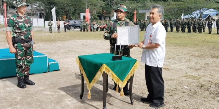 Sekda Tarakan Buka TMMD ke-123 di Karang Harapan