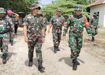 TNI Gelar TMMD ke-123 di Karang Harapan  