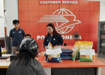 Kantor Pos Cabang Tarakan Salurkan Bantuan Sembako dan PKH Triwulan Pertama. Realisasinya Capai 93 Persen