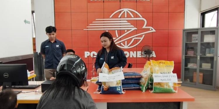 Kantor Pos Cabang Tarakan Salurkan Bantuan Sembako dan PKH Triwulan Pertama. Realisasinya Capai 93 Persen