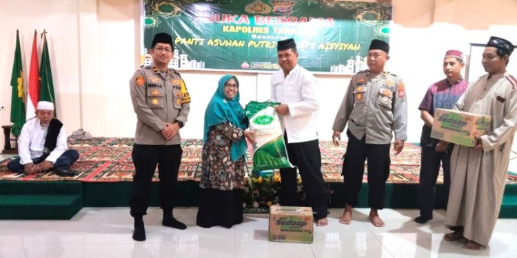 Polres Tarakan Buka Puasa Bersama Anak Yatim Piatu dan Media