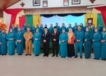 Wali Kota Khairul Hadiri Pengukuhan Ketua TP-PKK dan Pokja Bunda PAUD Tarakan