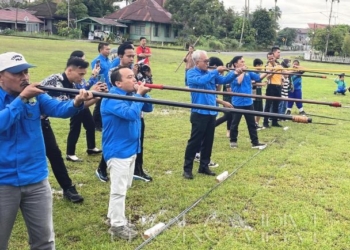 Wabup Kilat Buka Kompetisi Permainan Rakyat Pekan Kebudayaan Daerah