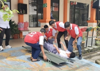 PMI Tarakan Bekali Siswa SLB akan Kesiapsiagaan Bencana