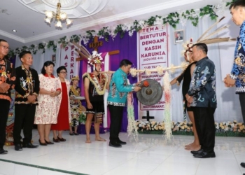 Wagub Ingkong Ala Ajak Kaum Perempuan GKII Terus Jaga Toleransi Antar Umat beragama