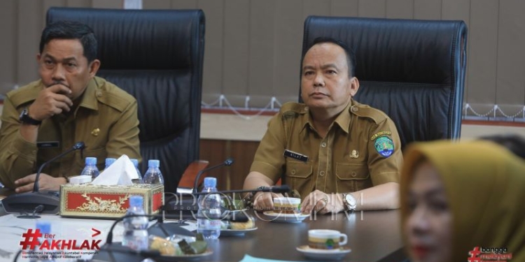 Wabup Kilat Ikuti Sosialisasi Pengawasan Penyelenggaraan Perizinan di Daerah Bersama Kemendagri