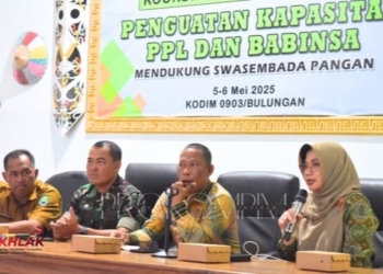 Bupati Syarwani Tegaskan PPL dan Babinsa Ujung Tombak Luas Tambah Tanam Pertanian