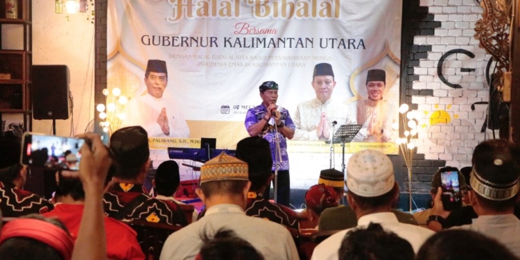 Halalbihalal Gerakan Solidaritas Phinisi, Gubernur Zainal : Momentum Perkuat Persatuan Dan Kebersamaan Di Kaltara