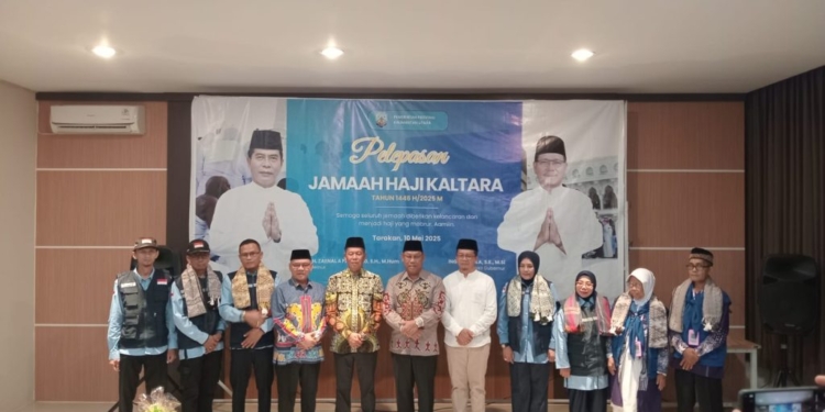 Pemprov Lepas Keberangkatan 416 Calon Jemaah Haji, Doakan Kaltara Di Tanah Suci