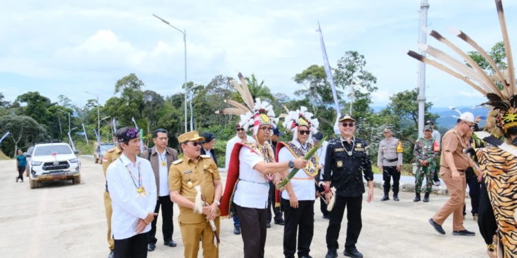 Sekretaris BNPP RI, Komjen Pol Makhruzi Rahman Kunjungi PLBN Long Nawang