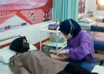 Gerak Cepat, PMI Tarakan Penuhi Permintaan Darah RSUKT