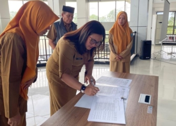 Pertama di Kaltara, DPK Kaltara Musnahkan Ribuan Arsip