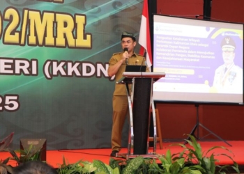 Pj Sekprov Kaltara Paparkan Perkembangan Ketahanan Wilayah Perbatasan Dihadapan Pasis Sesko TNI