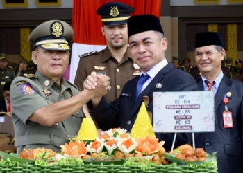 Pj Sekprov Bustan Pimpin Apel Kesiapsiagaan Nasional se-Kaltara