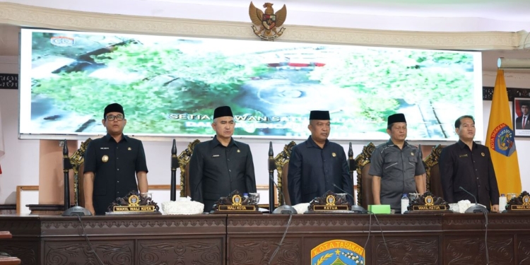 Wali Kota Khairul Sampaikan Nota Penjelasan Pemerintah Terhadap Raperda Pertanggungjawaban Pelaksanaan APBD 2024
