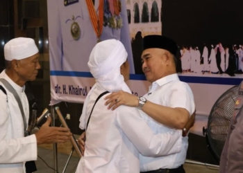 Sambut Kedatangan Jemaah Haji, Wali Kota Khairul Berharap Jadi Haji Mabrur
